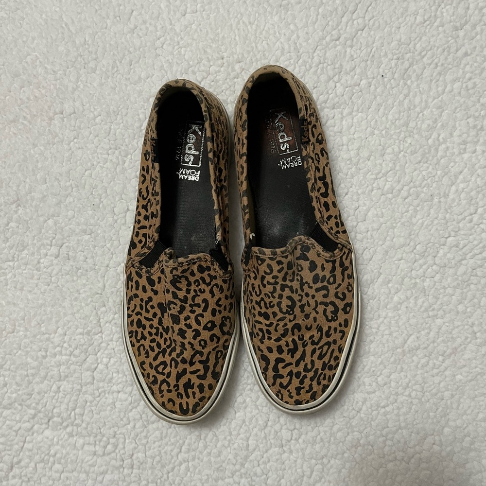 Women’s Keds Leopard Print Slip-On Shoes
